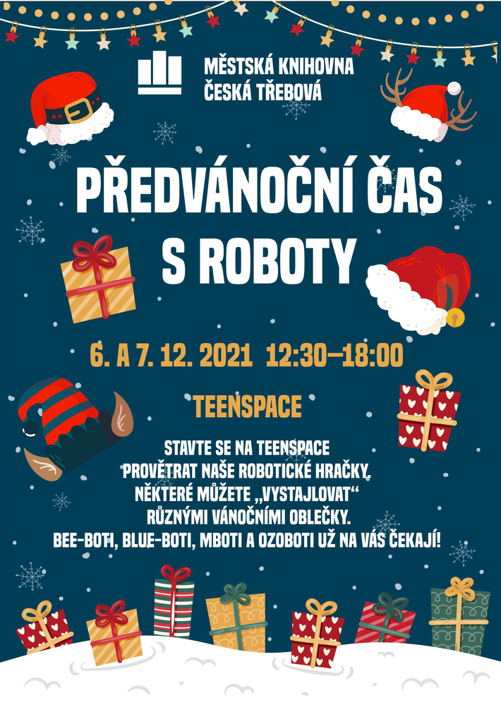 predvanocni cas s roboty